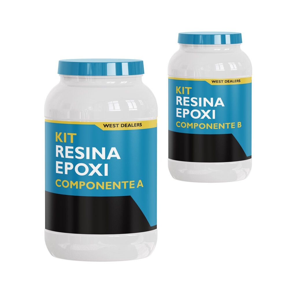 Kit Resina Epoxi 1 Litro y 1/2 de Catalizador